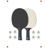 Masa Tenisi Raket ve Top Seti - 2 Raket + 8 Top