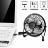 Masa Üstü USB Fan Soğutucu Vantilatör, Metal Tasarım