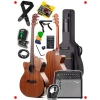 Masif Elektro Akustik Gitar Seti - 50W Amfi Dahil