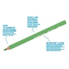 Maxi Üçgen Kuru Boya Kalem Seti ile Renkli Sanat