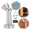 Mıknatıslı Metal Kapı Tutucu, Durdurucu Stoper Vidalı, Krom