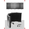 Mikrofon Ses Yalıtım Paneli 5 Bölümlü Ayaklı
