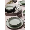 Moderna 18 Parça 6 Kişilik Yemek Takımı Yeşil