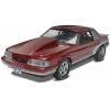 Monogram ölçek 1: 25  1990 Mustang LX 5.0 Drag Race Auto (çok renkli)