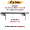Mutfak Çekmece Dolabı için 10 Adet 96 mm Metal Kulplar