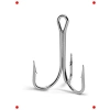 Nikel Kaplama Üçlü Olta İğnesi Seti (25 Adet)