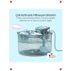 Otomatik Metal Kedi Su Sebili - 3.5 Lt Ultra Sessiz