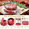Paslanmaz Çelik Hamburger Presi - Et Köftesi Kalıbı ile Pratik