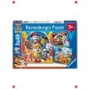Paw Patrol Temalı Yapboz Seti - 3x49 Parça
