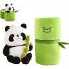 Peluş Bambu Panda - Elinde Bambu Tutan Sevimli Oyuncak