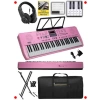 Pembe 61 Tuşlu Org Eğitim Seti: Stand, Kulaklık, Çanta
