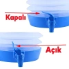 Piknik ve Kamp İçin 5.5 Litre Kapasiteli Katlanabilir Su Sebili