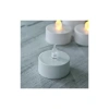 Pilli LED Tealight Mum - Sıcak Sarı Işık ile Dekoratif Kullanım