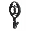 Plastik Shock Mount ile Stüdyo Mikrofon Tutucu