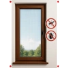 Pratik Yapışkanlı Tek Kanat Pencere Sineklik