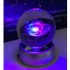 Renk Değiştiren LED Işıklı Kristal Cam Gece Lambası