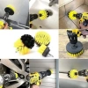 Renkli 3lü Banyo ve Araba Temizleme Fırçası Seti