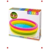 Renkli Şişme Tabanlı 3 Bölmeli Çocuk Havuzu (114 cm)
