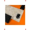 Retro Harita Tasarımlı Büyük Boy Oyuncu Mousepad