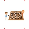 Reversi Tarzı Ahşap Strateji Oyunu 5+ Yaş