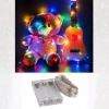 RGB Aydınlatmalı Pilli Dektif Peri Led Işık, 3 Metre