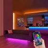 RGB Şerit LED Seti, Bluetooth Kontrollü ve Müziğe Duyarlı