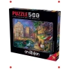 Romantik Venedik Temalı 500 Parça Yapboz