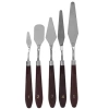 Sanat Malzemeleri Seti, 12’li Fırça + 5’li Metal Spatula