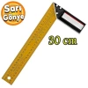 Sarı Gönye Cetvel, Alüminyum, 300 mm Uzunluk