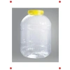 Sarı Kapaklı Şeffaf Turşu Bidonu - 3 Litre
