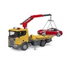 Scania 560R Çekici Ve Roadster Araba