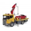 Scania 560R Çekici Ve Roadster Araba