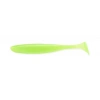 Şeffaf Chartreuse Glow Renk Seçeneği ile 4.5 İnç Silikon Yem, Balık Avı İçin