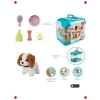 Sesli Işıklı Yürüyen Köpek ve Taşıma Çantalı Set