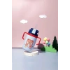 Sevimli ayıcık desenli paslanmaz çelik termos, 400ml kapasiteli