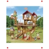 Sevimli Karakterler için Ağaç Ev Oyun Seti