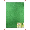 Simli Eva Kağıt - Yeşil Renk 50x70 cm (2 mm)