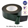 Siyah 48 mm x 10 Metre Çift Taraflı Köpük Bant