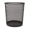 Siyah Renkli Perfore Çöp Kovası, Şık Tasarım