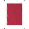 Spiralli Kraft Kapaklı Defter - 200 Sayfa, Bordo