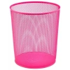 Tam Delikli Çöp Kovası Pembe