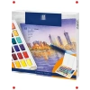 Taşınabilir 48 Renkli Tablet Sulu Seti