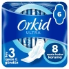 Tekli Paket 6 Ped ile Gece Kullanımı İçin Hijyen