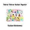 Tekrar Kullanılabilir Prenses Temalı Sticker Seti, Eğlenceli