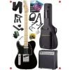 Tele Kasa Elektro Gitar Seti (30W Amfi, Siyah)