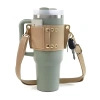 Termos Taşıma Askısı, 30oz-40oz Boyut, Ven Deri