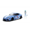 Toyota Supra Metal Die-Cast Model Araç ve Figür Seti