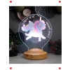 Unicorn Temalı Renkli  Lamba -  Odası Hediyesi