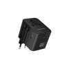 Universal Seyahat Adaptörü, 25W Hızlı Şarj, 3 Çıkışlı