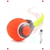 USB Şarjlı Akıllı Dönen Oyun Topu, Kedi ve Köpekler İçin